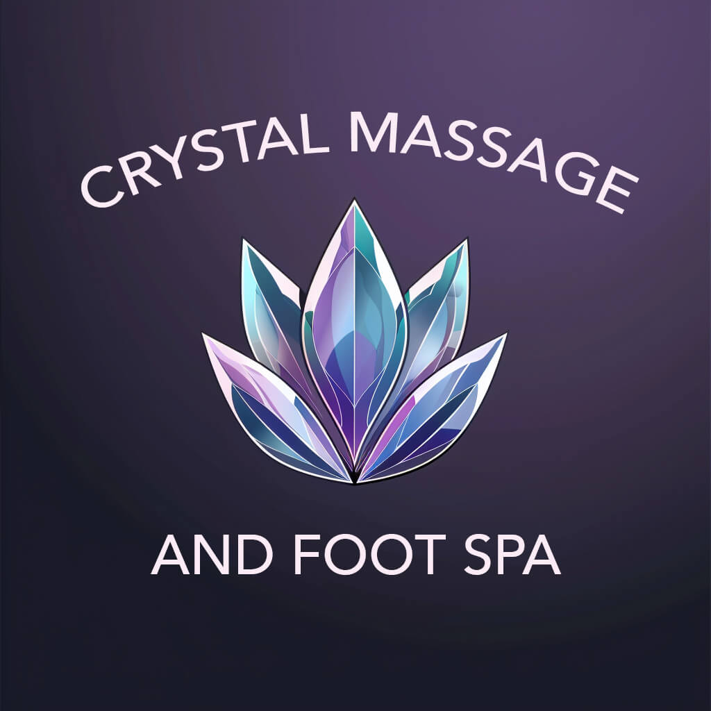 Crystal Massage & Foot Spa Logo